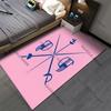 Girl Loves Fencingcarpet Yoga Living Room Room Decor Children's Crawling Mat Doormat Area Rug Games Floor Mat