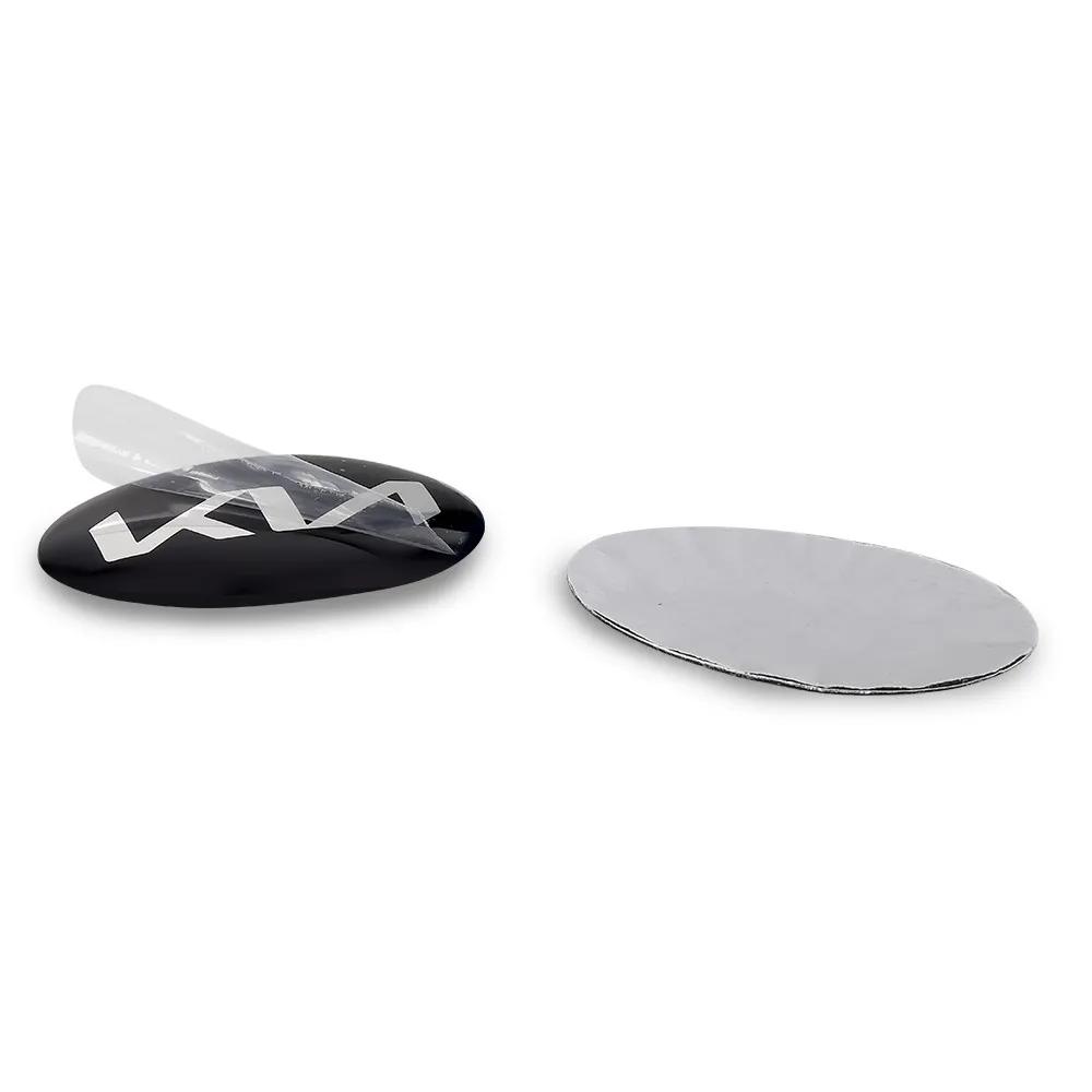 1PC Insignia de Pegatina Calcomanía 3D de Aluminio para Volante Estilo de Coche para KIA sportage ceed sorento cerato optima picanto rio soul k xzlhg22