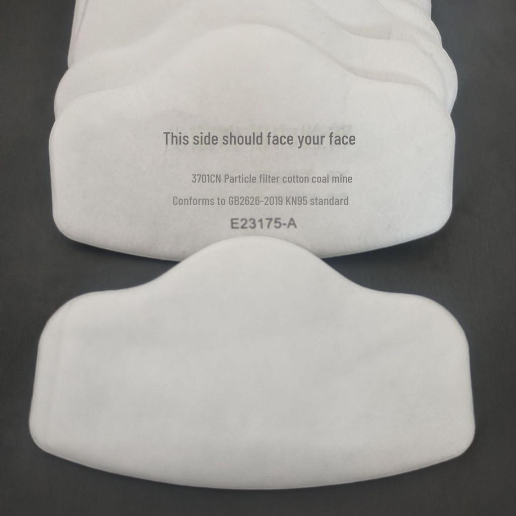 3701CN Filterwattepad für 3200 Staubmaske - Einsatz im Kohlebergwerk und unter Tage