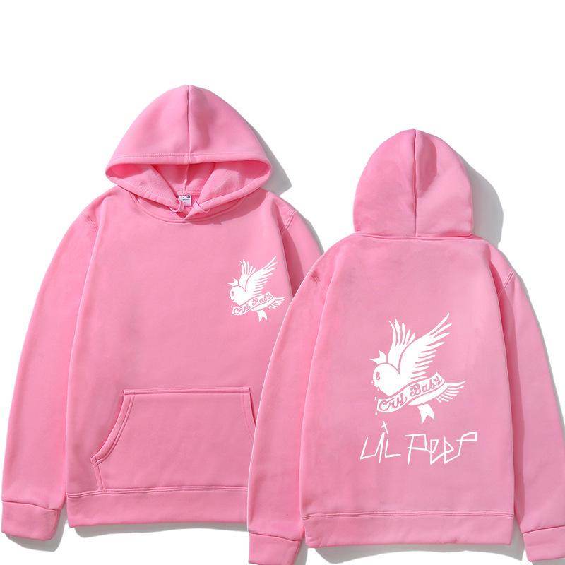 Lil Peep Unisex Street Trend Mikina s kapucí