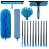 11 Style Combinations Dust Brush Set Window Washing Kit  High-rise Homes, Ceilings, Corner Cobwebs,