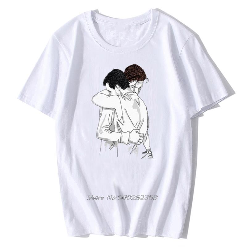 Fashion Men T Shirt Mens Tee Shameless TV Series Lip Fiona Carl Frank Gallaghers Men Cotton Tshirt Tees Harajuku Streetwear