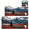 Game Mouse Pad Japanese Samurai Devil Mousepad Black Gamer Desk Mats Esports Mouse Pad Carpet Gaming Accessories Cool Table Mat