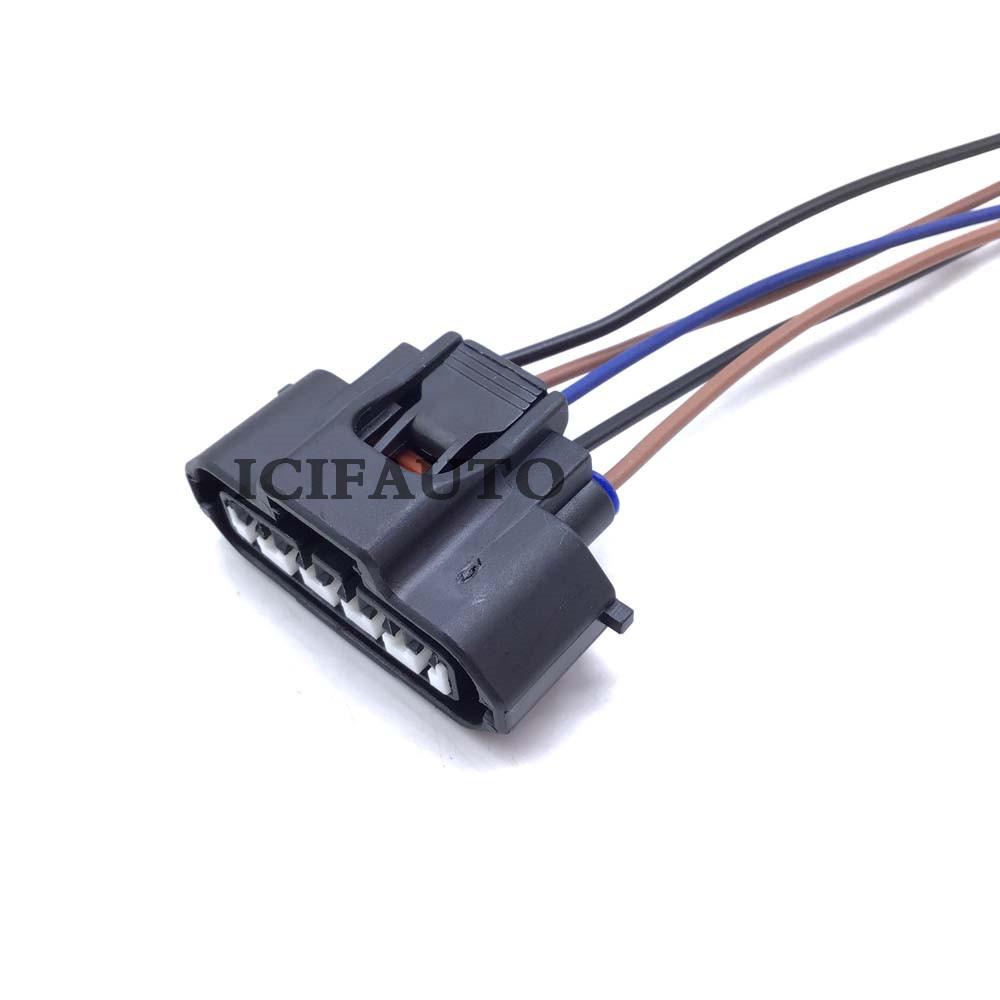 Maf Mass Air Flow Sensor Connector Plug Pigtail Wire for Mitsubishi Toyota Mazda Volvo Suzuki 197400-2010 22204-21010 MR547077