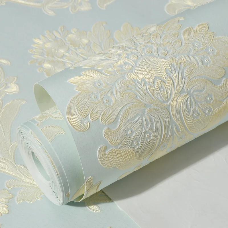 3D Wallpaper Exquisite Embossed Home Decor Bedroom Living Room Deco Modern Wallpaper Self Adhesive Contact Paper Papel Pared