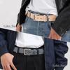[NARU] Genuine Leather Himeji Bridle Leather Belt for Men - Casual, Business, Suit, Gentleman's, Popular Brand, Stylish, 35mm Width, Adjustable Size,