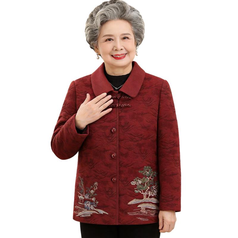 Elegante bestickte Frühlingsjacke mit Revers