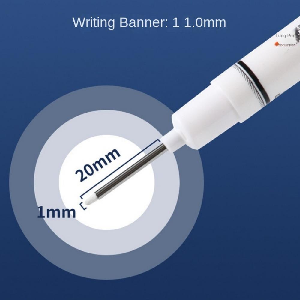 Waterproof Metal Perforating Pen 20mm Carpenter Pen New Marker Pen Multi-Purpose Tool