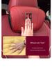 Compatible with Hongqi HS5/H5/HS7/H7/H9 headrest and neck pillows, automotive memory foam lumbar support for car interiors.