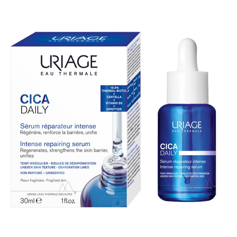 Uriage Bariederm Cica Daily Repairing Cream 30ml for Fragile & Damaged Skin, Restores Skin Barrier, Sensitive Skin Care