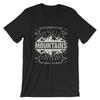 Lets Escape To The Mountains T-Shirt. Hiking 100% Cotton Premium Tee NEW