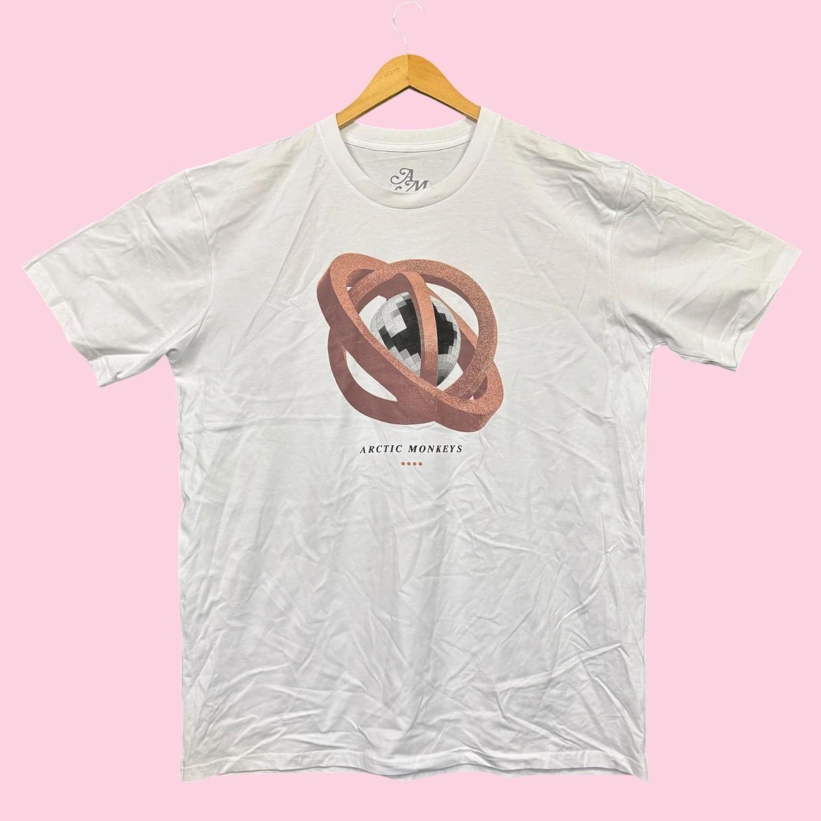 Arctic Monkeys North American Tour Geometric Rock Band Tee XXL S