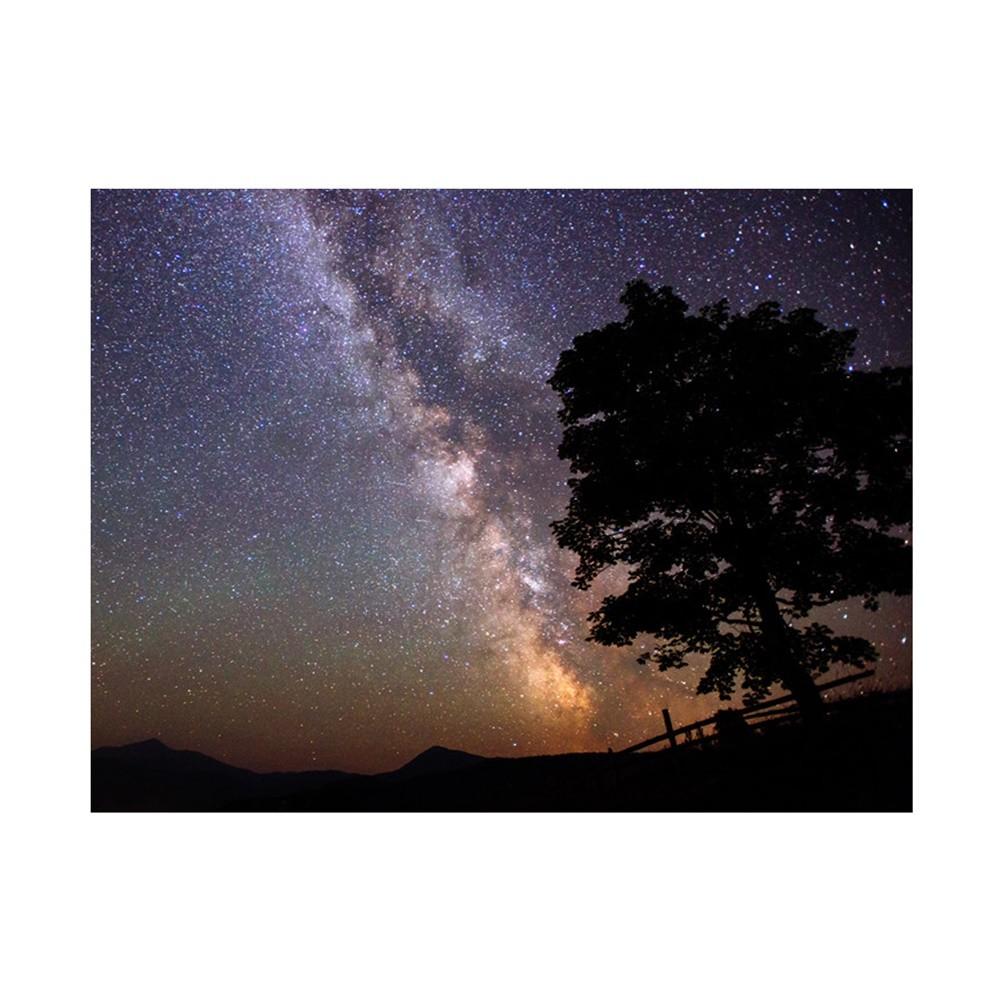 Custom Wall Cloth Vintage Starry Sky Scenery Mural Wallpaper Bedroom Living Room Restaurant Backdrop Decor Wallpaper