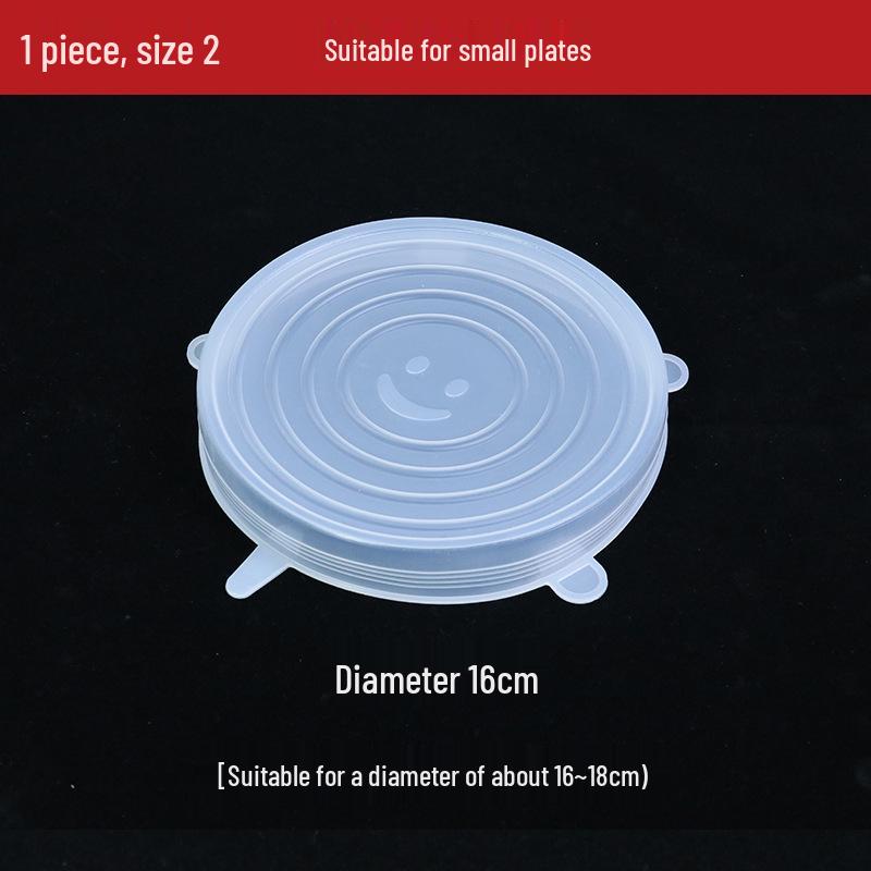 Silicone Universal Food-Grade Microwave Cover: Transparent, High-Temp Resistant