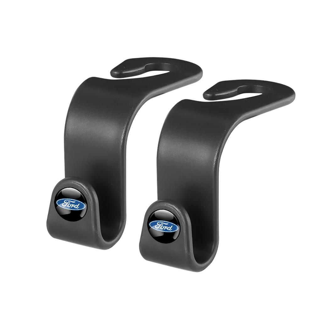 AACG1 2/4pcs Car Seat Backrest Hidden Multi-Functional Hook Center Cover For Ford Mondeo Focus 2 Mustang Fusion Ghia Ecosport Kuga MK5