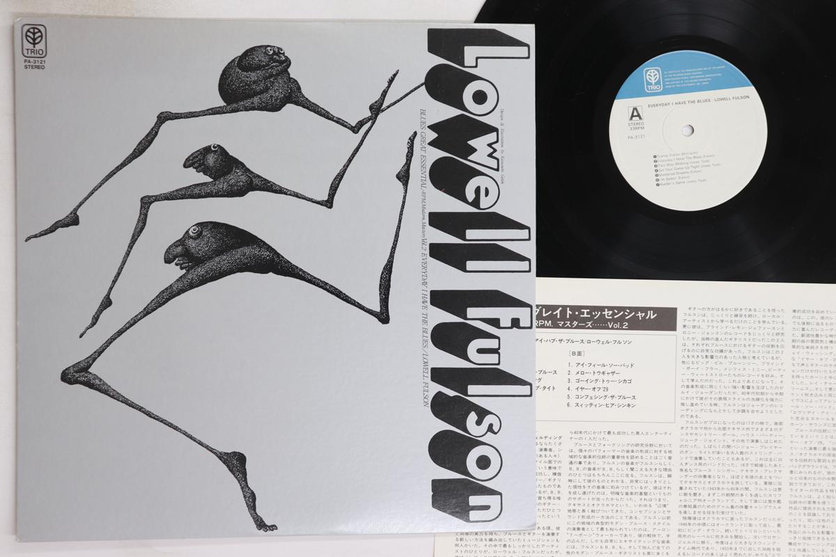 

LP Record LOWELL FULSON - Everyday I Have Blues PA3121 TRIO Japan Blues Used