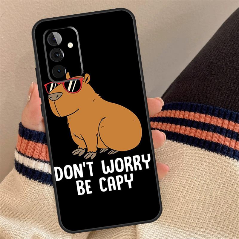 

Cartoon Capybara Case For Samsung Galaxy A16 A26 A36 A56 A55 A35 A15 A52 A32 A12 A53 A33 A13 A14 A34 A54 A17 Samsung A32 4G