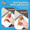 Heiß Zootopia 2 Karotten-Aufnahme-Stift | Judy & Nick Stil Für Kinder | 60S Mini-Rekorder | 2-in-1 Gelstift Schreibwaren Kindergeschenk
