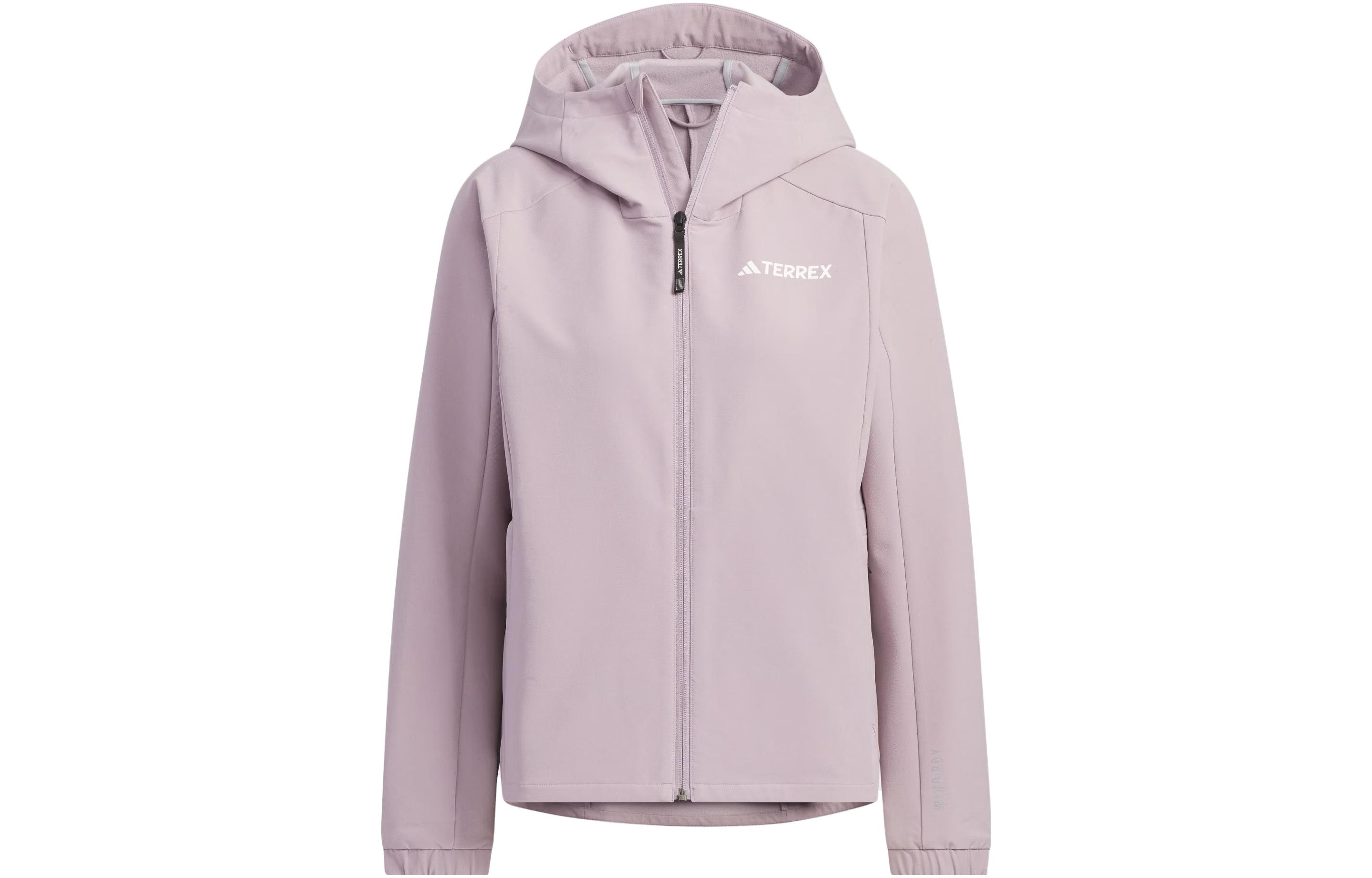 Adidas Wind.Rdy Softshell Brushed Jacket Jackets & Coats Women s Lotus IW2789 M