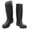 VidaXL Black Rain Boots Size 38-46 PVC