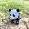 Cute Panda Bamboo Collection Figures Model Wild Animals Action Figurine PVC Miniature Decoration Education Kid Toy