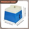 Stained Glass Grinder Portable Mini DIY Grinding Tool for Home Corner Studio Blue