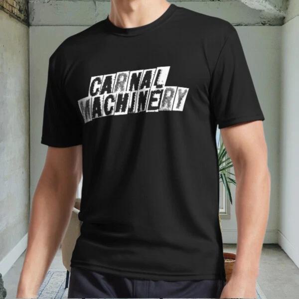 

New White Active Logo Men s Black T shirt Funny Size S to 5XL 4XL