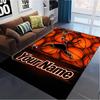 Name Custom Basketball Art Carpet Rug for Living Room Bedroom Home Sofa Decoration,Kids play Non-slip Floor Mat