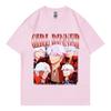 Devil May Cry 2025 Girl Dinner T-Shirt Herren Damen Kleidung Anime Spiel Grafik T-Shirts Gothic Mode Y2k Kurzarm T-Shirts