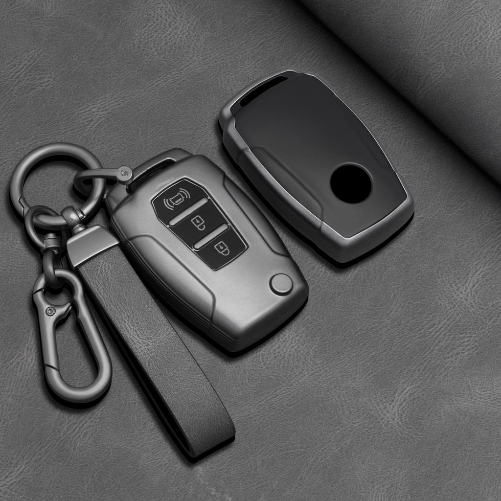 Tpu Car Key Case Cover For Ssangyong Kyron Actyon Tivolan Korando Rexton Tivoli Accessories Keychain Cover Fob Holder