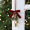 Christmas Car Pendant: Bell, Bow, Pine Cone & Berry Wreath