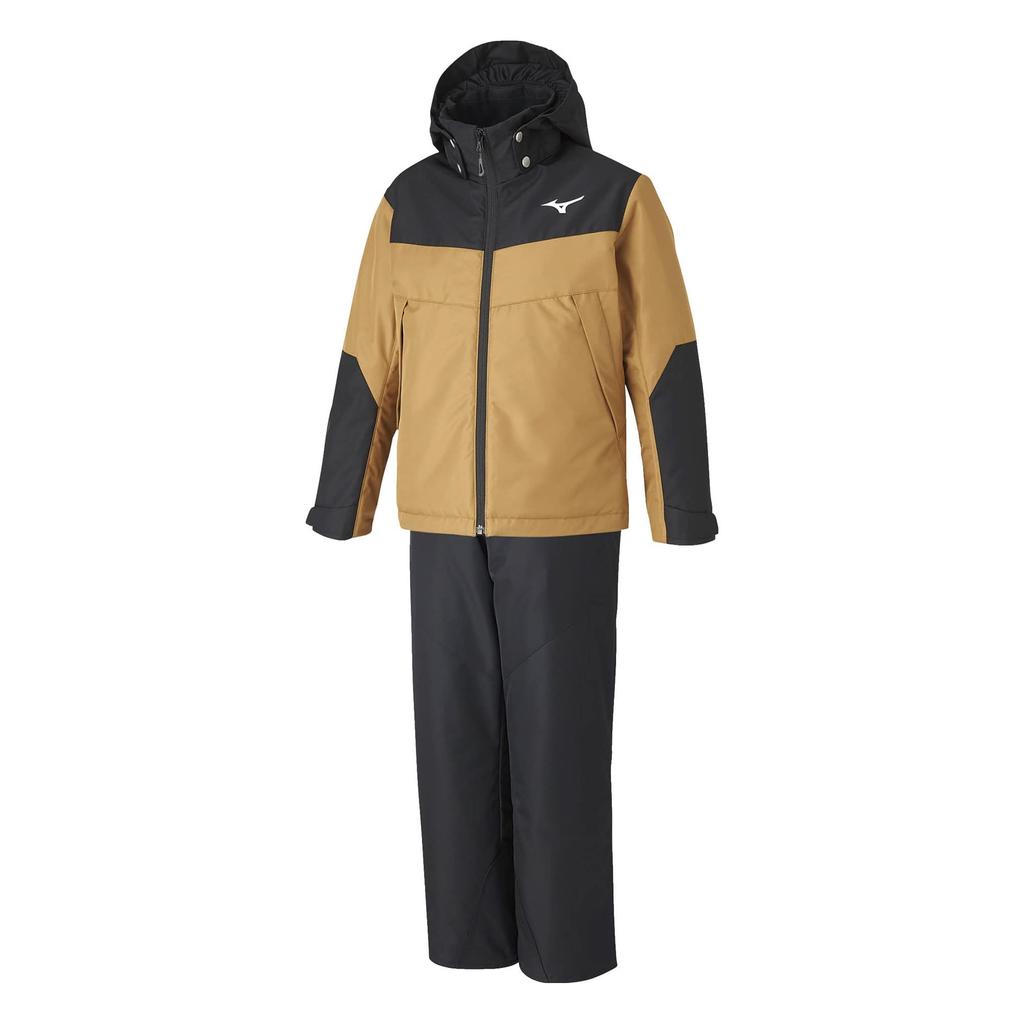 MIZUNO Ski Skiwear MIZUNO Snow Junior Suit Z2MG1955 Black x Coyote 130 75 Size