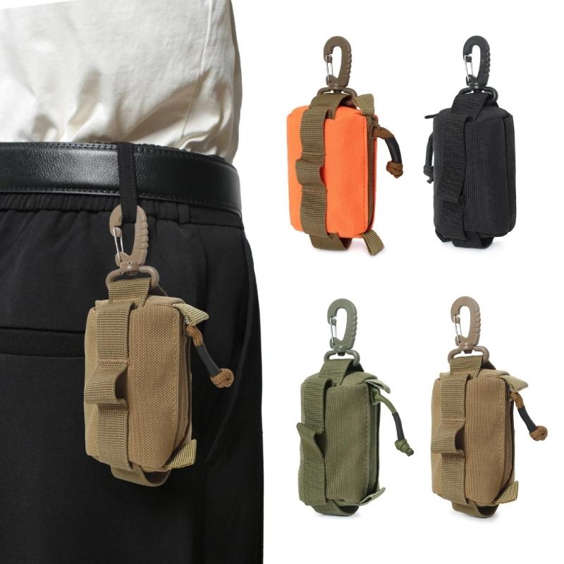Tactically Pouches Belt Bag Utility Bag Coin Purse Small Tool Bag Multifunctional Storage Bag Keychain Zippers Case