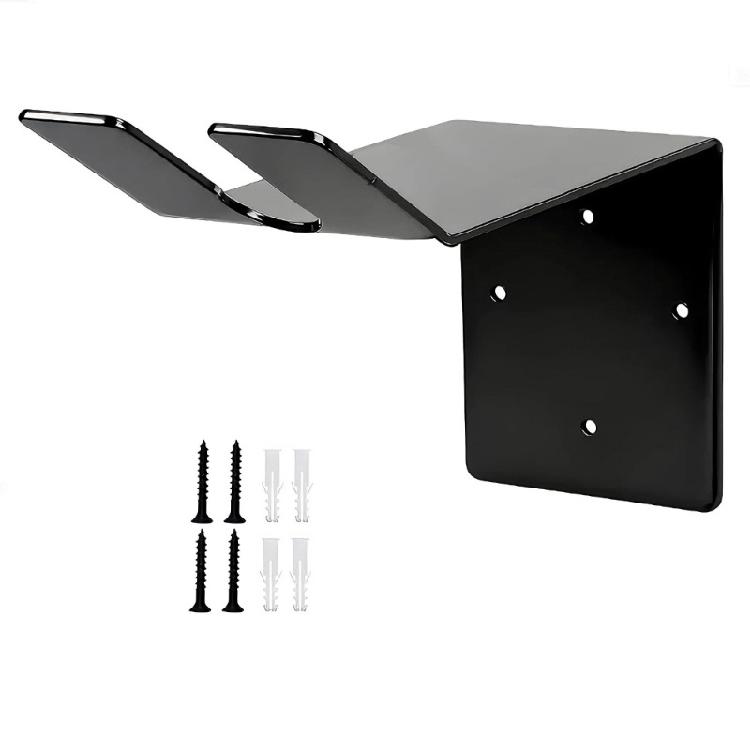 Easy Install Wall Mounted Rack for Electric Ice Drill Holder Stainless Steel Electric Auger Storage Bracket