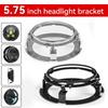 5 3/4" 5.75 Inch Headlight Bracket Kit for Motorcycle and Cars Ring Mount Brackets for 5.75 Inch LED Headlights