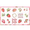 45 Pcs Strawberry Cheese Bullet Journal Decorative Stationery Stickers Scrapbooking