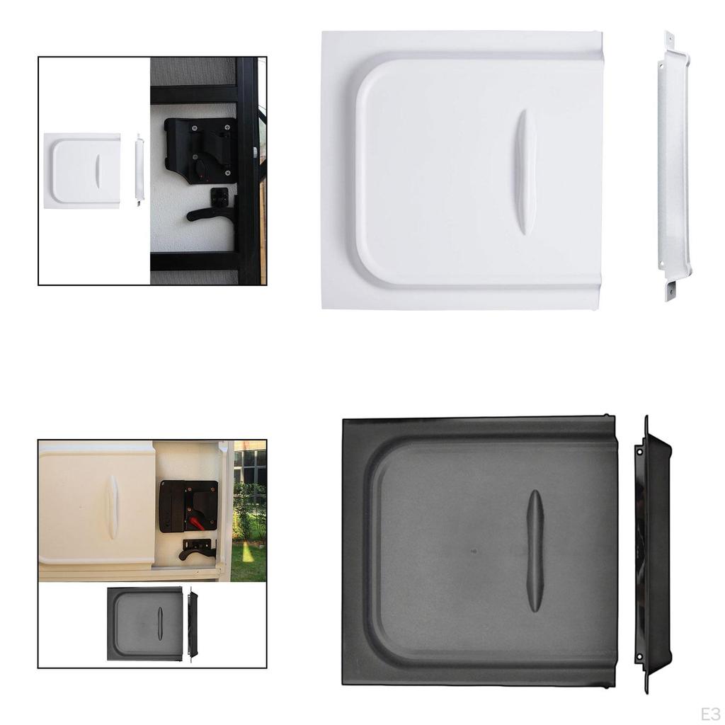 12 Inch RV Screen Door Slider Panel Replacement Component for Trailers