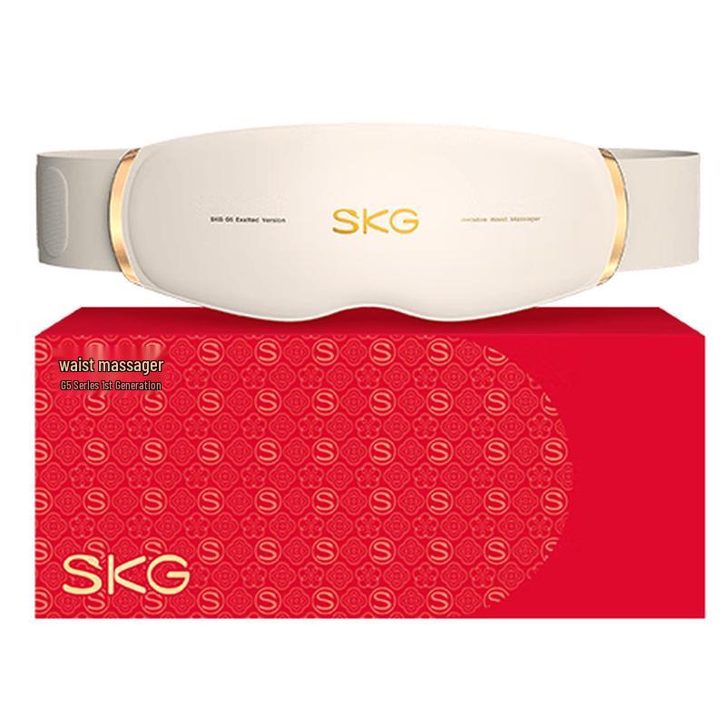 SKG G5 Wireless Waist & Abdomen Massager with Heat and TENS Pulse CN plug (adapter included)