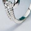 Infinity Knot Promise Ring for Her Cubic Zirconia Engagement Ring Sparkling Wedding Band for Women Anniversary Jewelry Gift