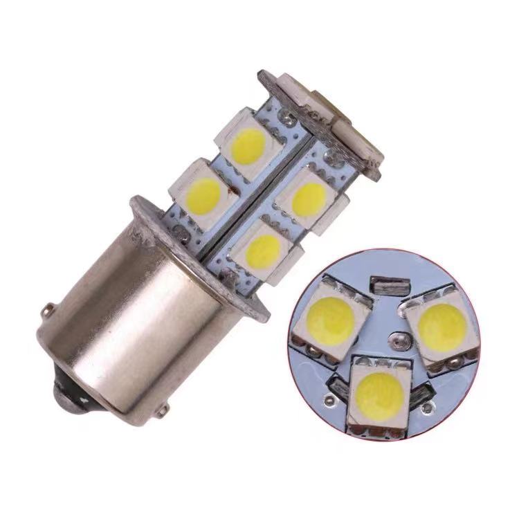 Highlight Led Car Light LED Reverse Brake Turn signal 1156 BA15S P21W 1157 BAY15D P21/5W  13SMD 12V-24V