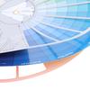 Paper Card Color Mixing Wheel Ink Round Central Circle Rotates Tattoo Nail