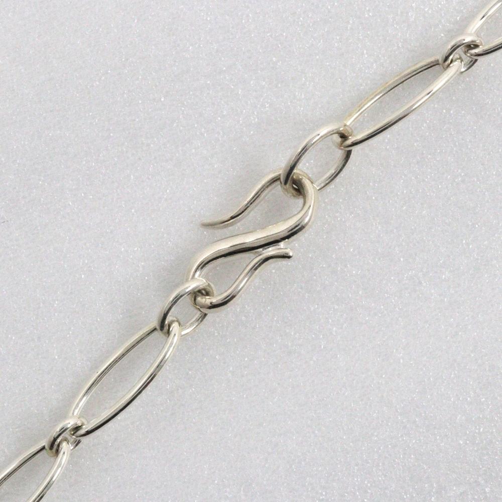 TIFFANY&Co. Duży naszyjnik z krzyżykiem Infinity Otwarty krzyż Elsa Peretti Srebro925 krzyż 22,5g Kobiety Używany