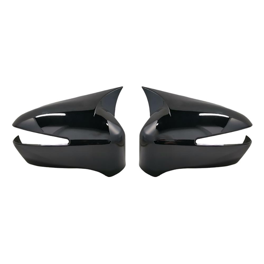1 Pair Side Rearview Mirror Cap Wing Mirror Cover for Honda Civic 8th 2005 2006 2007 2008 2009 2010 2011