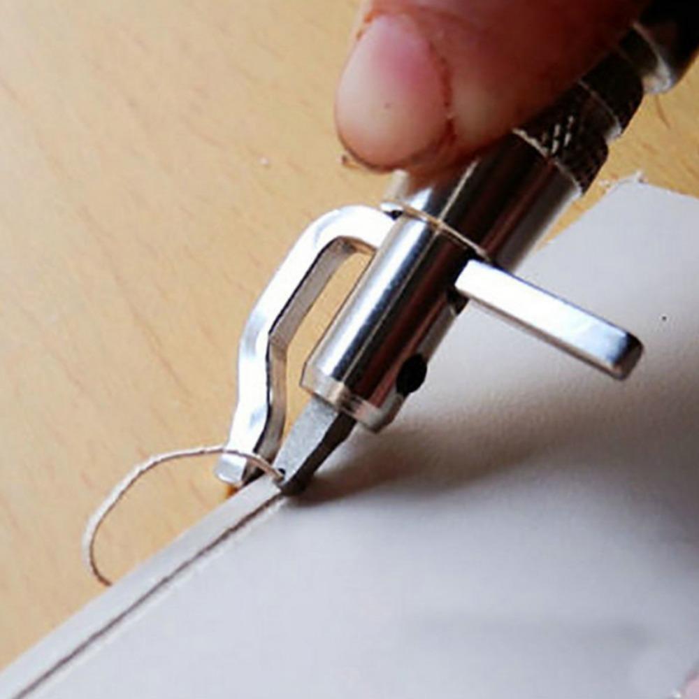 7-in-1 Multi-Functional Stitching Groover Tool Edge Creasing Tool DIY Leather Craft
