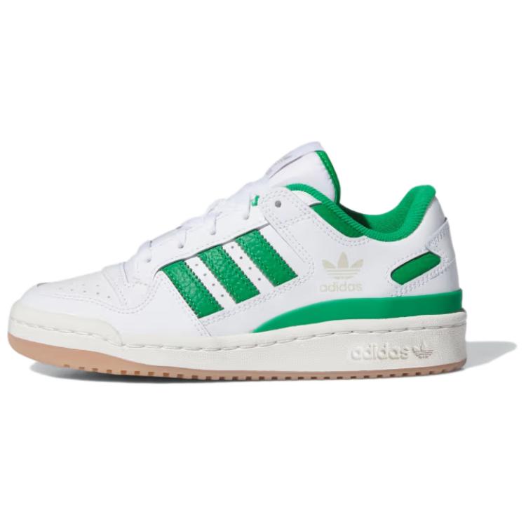 Adidas Originals Forum Low CL Cloud White Green IH0223 35.5