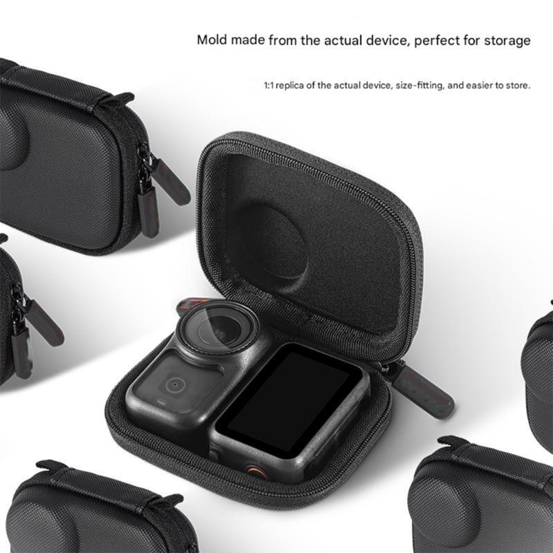 Lightweighted Camera Pouch With Organized Compartments For Action Camera Travel And Outdoor Photography Gear Storage Bag