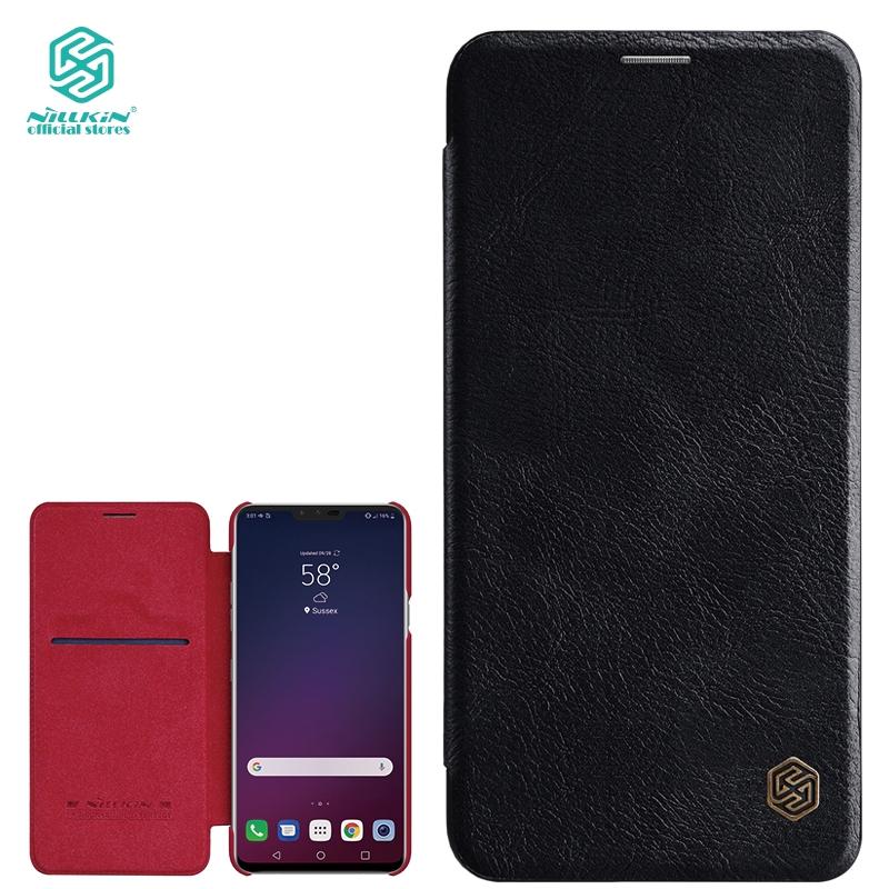

Чехол-книжка NILLKIN Qin Series из искусственной кожи для LG V40 ThinQ