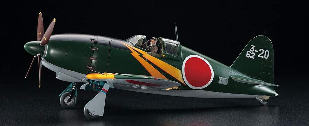 Hasegawa scale Japanese Navy Mitsubishi J2M3 Raiden Type 21 Fighter Aircraft Plastic Model Kit ST32 1/32