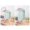 Extendable Over Sink Colander Double Layers Retractable Drainer Basket for Home Kitchen