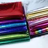 150x50cm/Stück Spandex glänzender Stoff Heißprägestoff Hochzeitsdekoration Bühnenauftritt Kleiderstoff DIY-Material